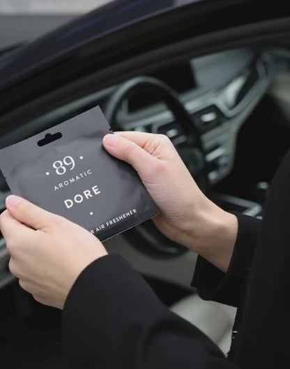 Kit de 6 Ambientadores Papel Carro AROMATIC•89• | Fragrância Premium Duradoura Económico