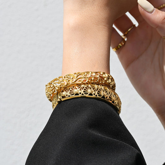 Pulseira Rígida Alma Tradicional | Aço Inoxidável | Alma de Portugal