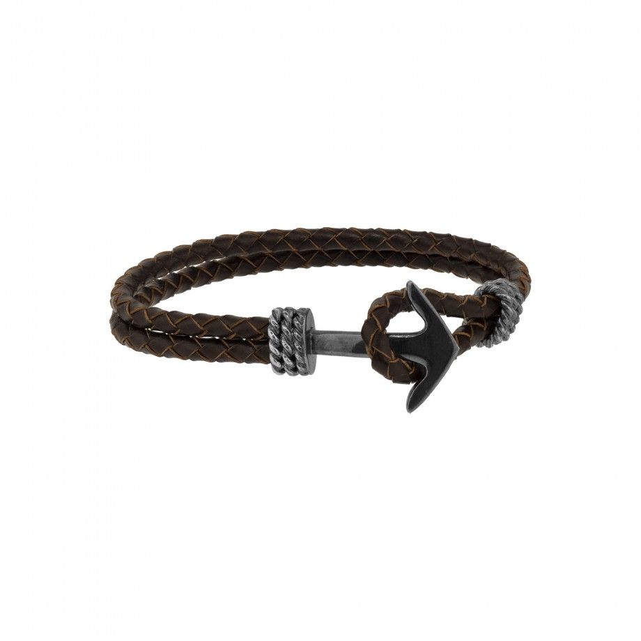 Pulseira Âncora G - prata para Homem - Terra de Estrelas