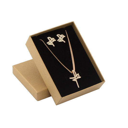 Conjunto 2 Peças Fé | Aço Inoxidável | Coleção Stellara