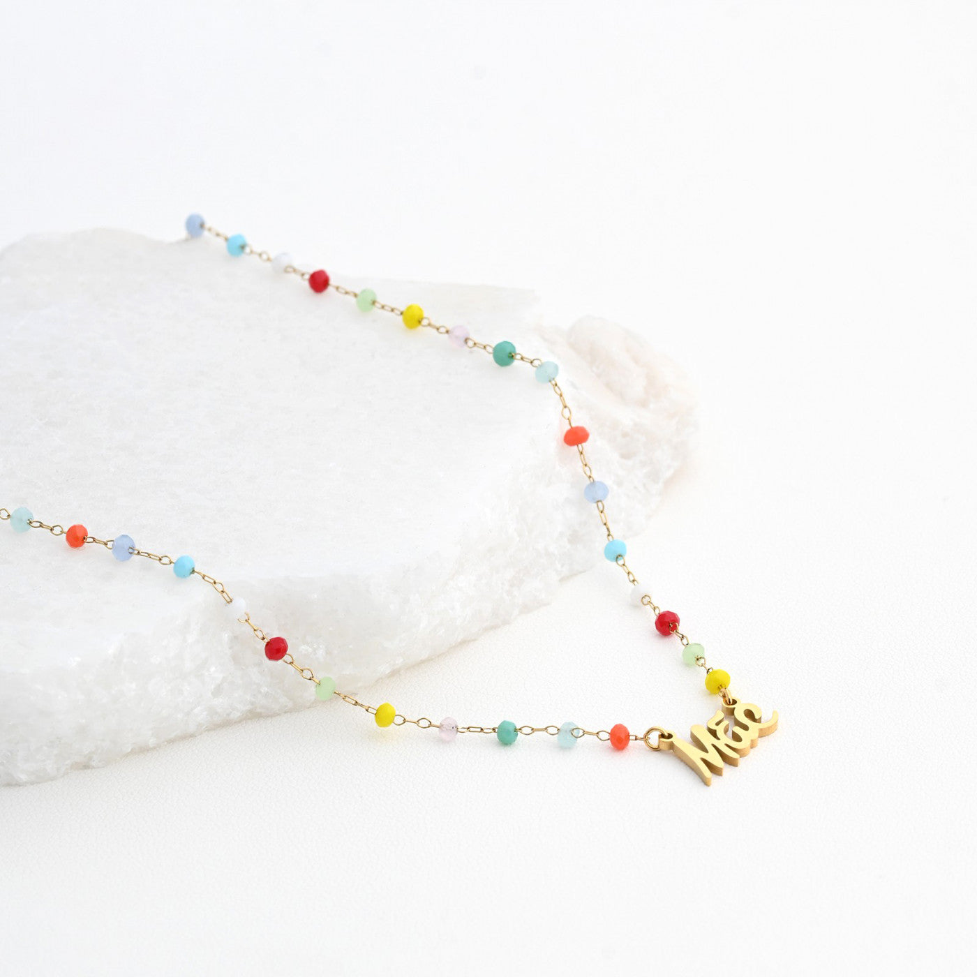 Colar Palavra Mãe | Aço Inoxidável | Coleção Stellara