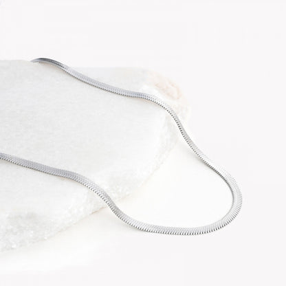 Colar Elos Simples 4mm | Aço Inoxidável | Coleção Stellara