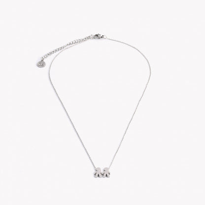 Colar Dois Meninos | Aço Inoxidável | Coleção Stellara