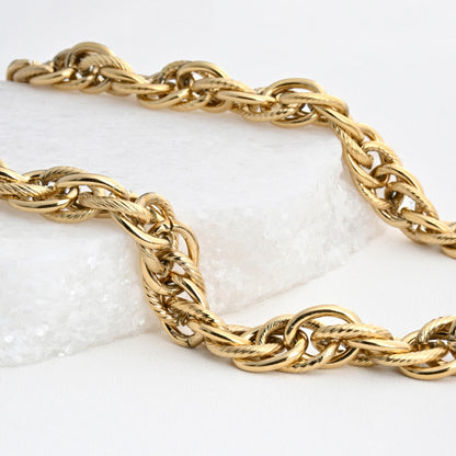 Colar Malha Grossa | Aço Inoxidável | Coleção Stellara