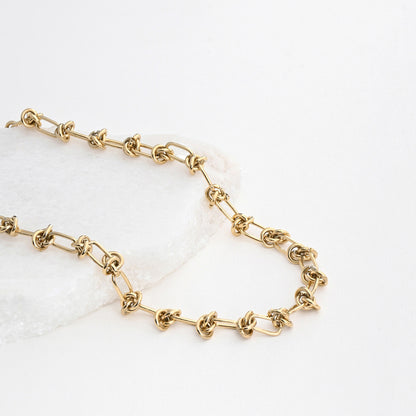 Colar Nó | Aço Inoxidável | Coleção Stellara