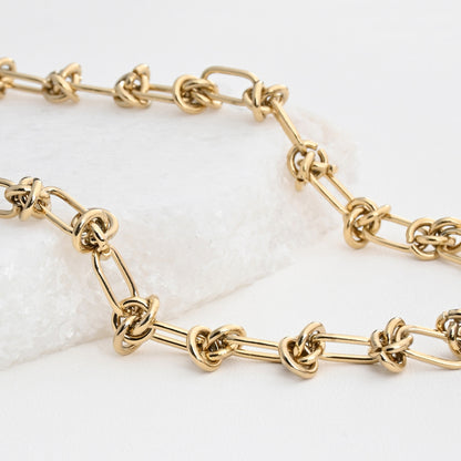 Colar Nó | Aço Inoxidável | Coleção Stellara