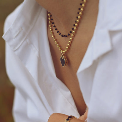 Colar Pendente Coração | Aço Inoxidável | Coleção Stellara