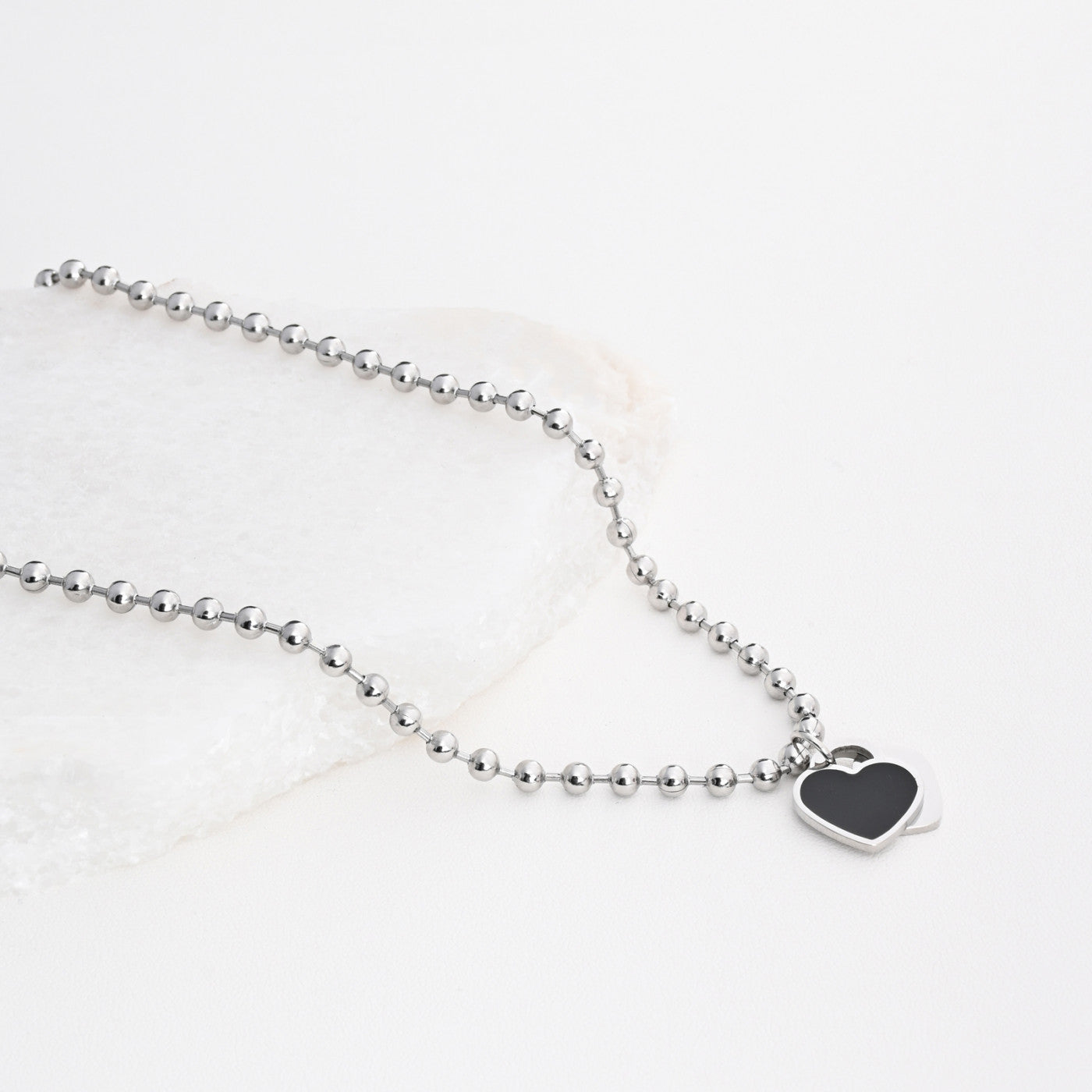 Colar Pendente Coração | Aço Inoxidável | Coleção Stellara