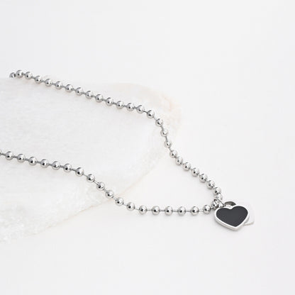 Colar Pendente Coração | Aço Inoxidável | Coleção Stellara