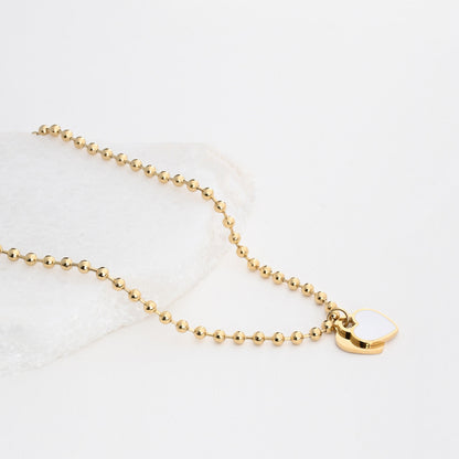 Colar Pendente Coração | Aço Inoxidável | Coleção Stellara