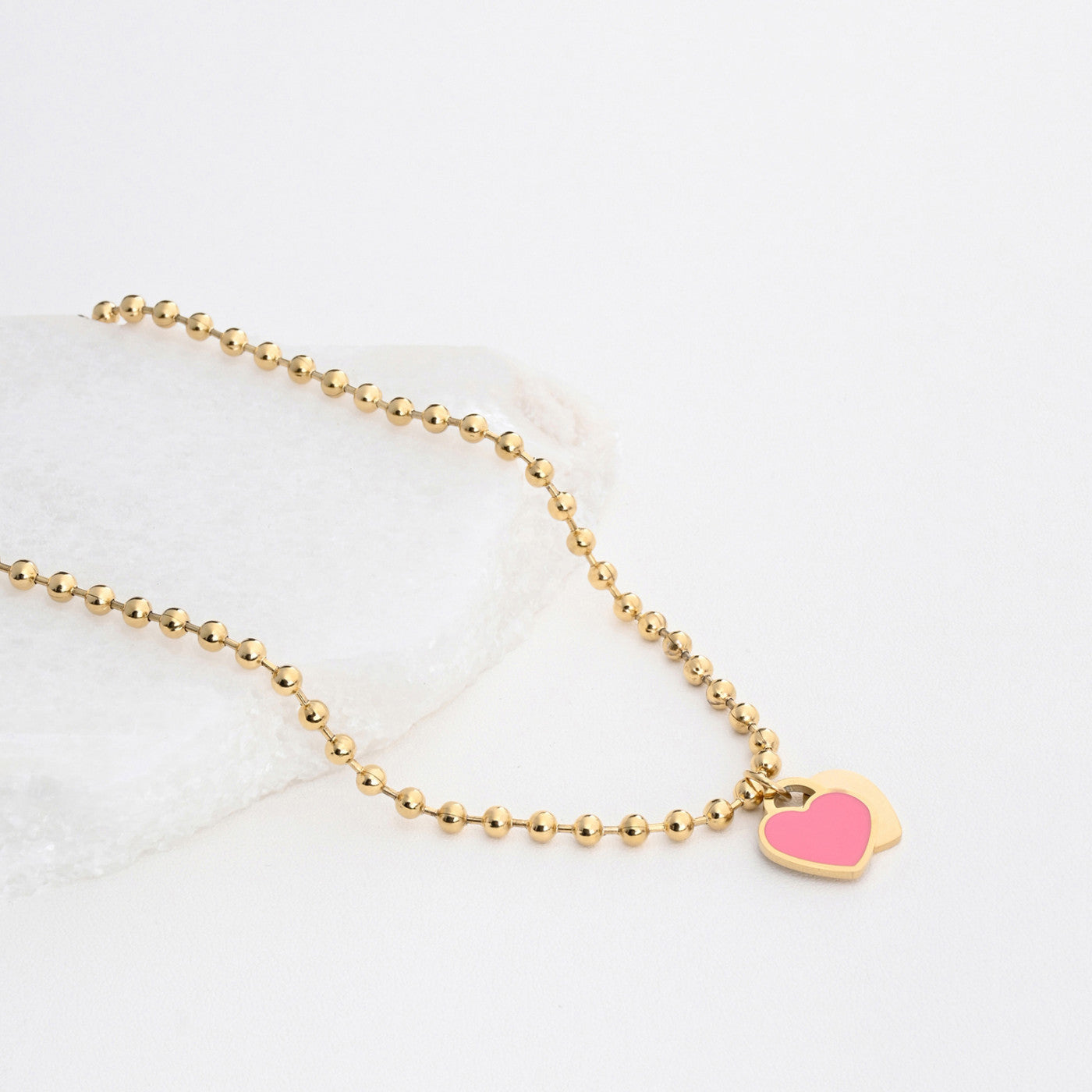 Colar Pendente Coração | Aço Inoxidável | Coleção Stellara