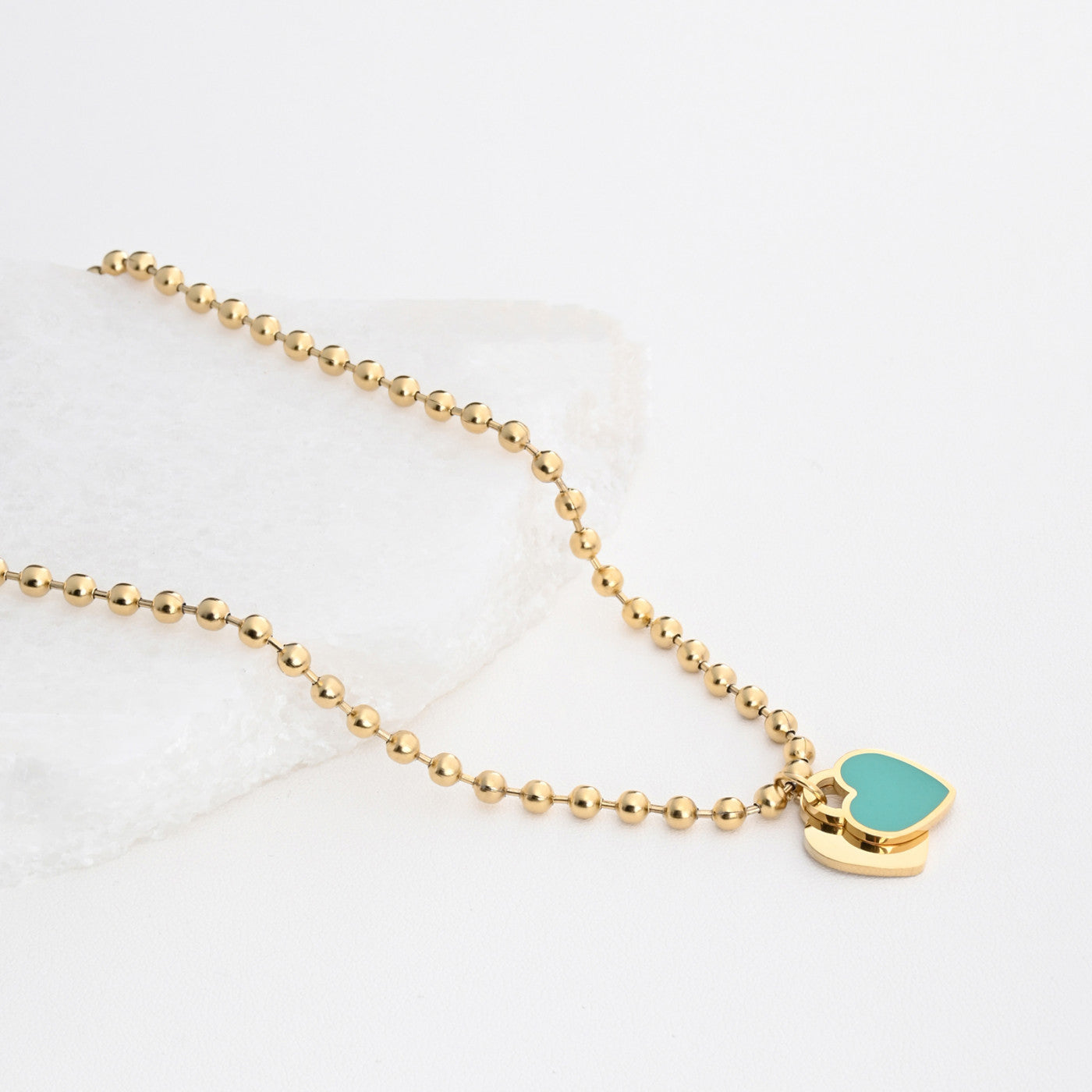 Colar Pendente Coração | Aço Inoxidável | Coleção Stellara