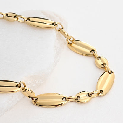 Colar Elos Compridos | Aço Inoxidável | Coleção Stellara